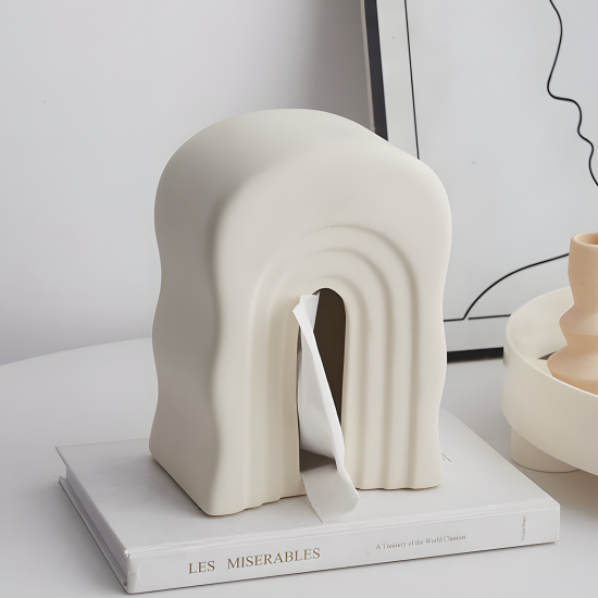 Porcelain Tissue Box